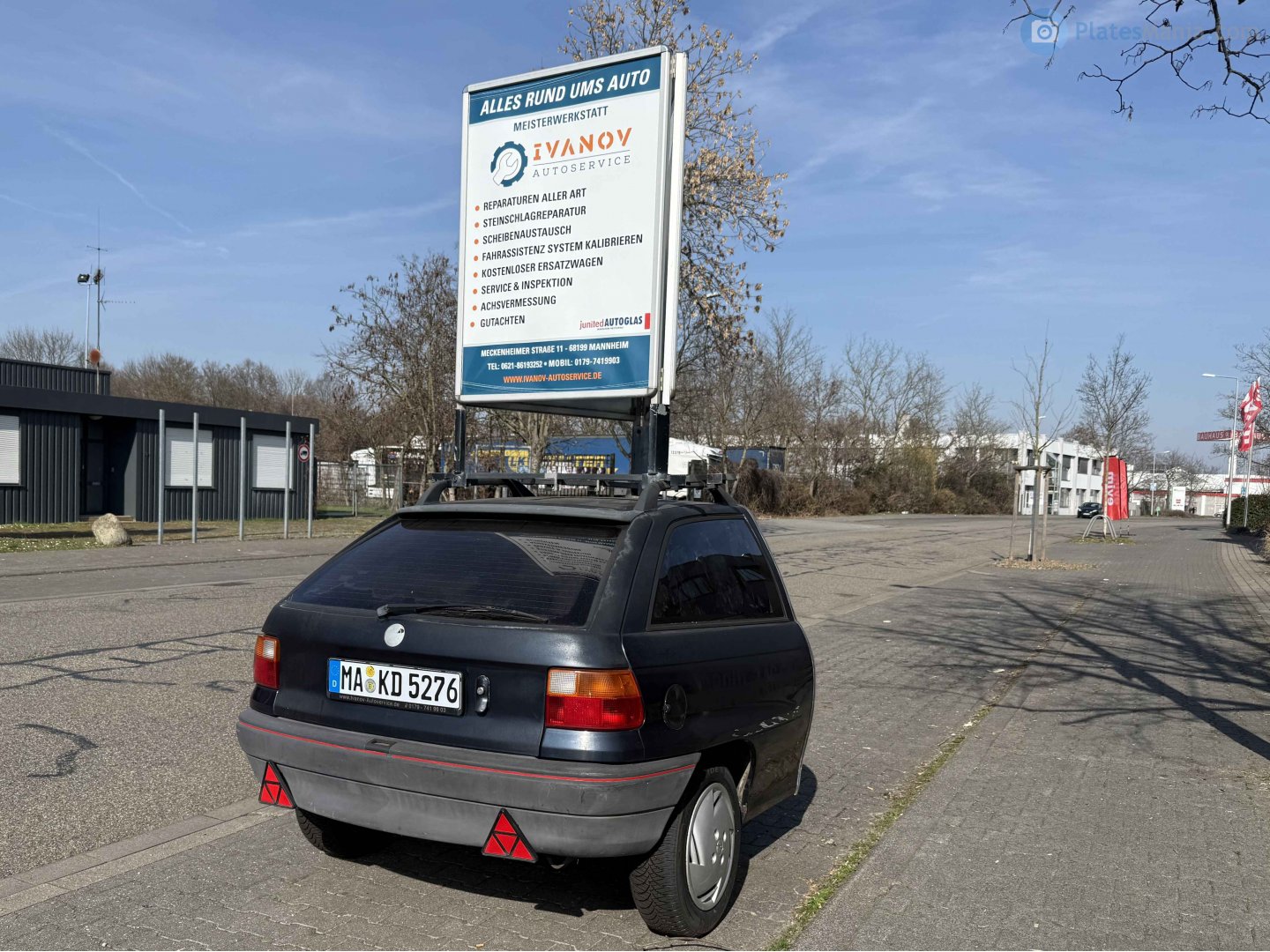 MA KD 5276, Opel Astra 1st gen 3-door Hatch (F; T92), 1991–1998