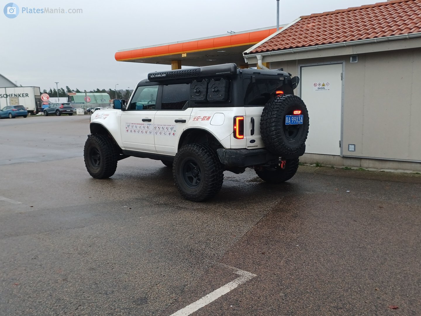 陕A·99X3A, Ford Bronco 6th gen 5-door SUV (U725), 2021–