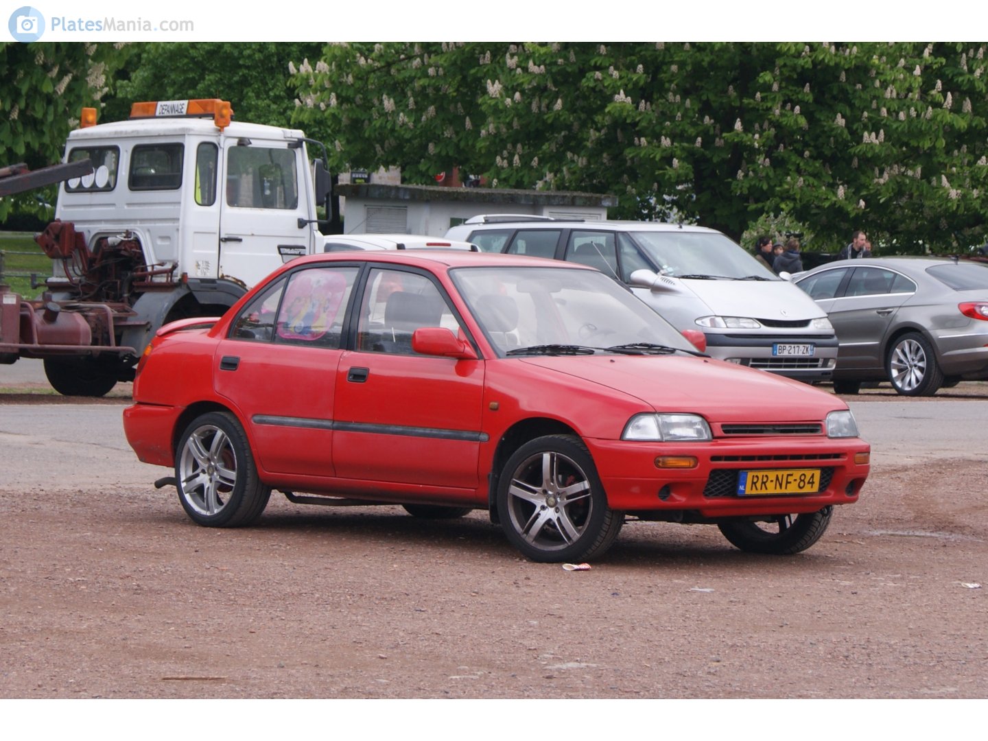 RR-NF-95, Daihatsu Charade 3rd gen (Social) Sedan (G100), 1989–1994
