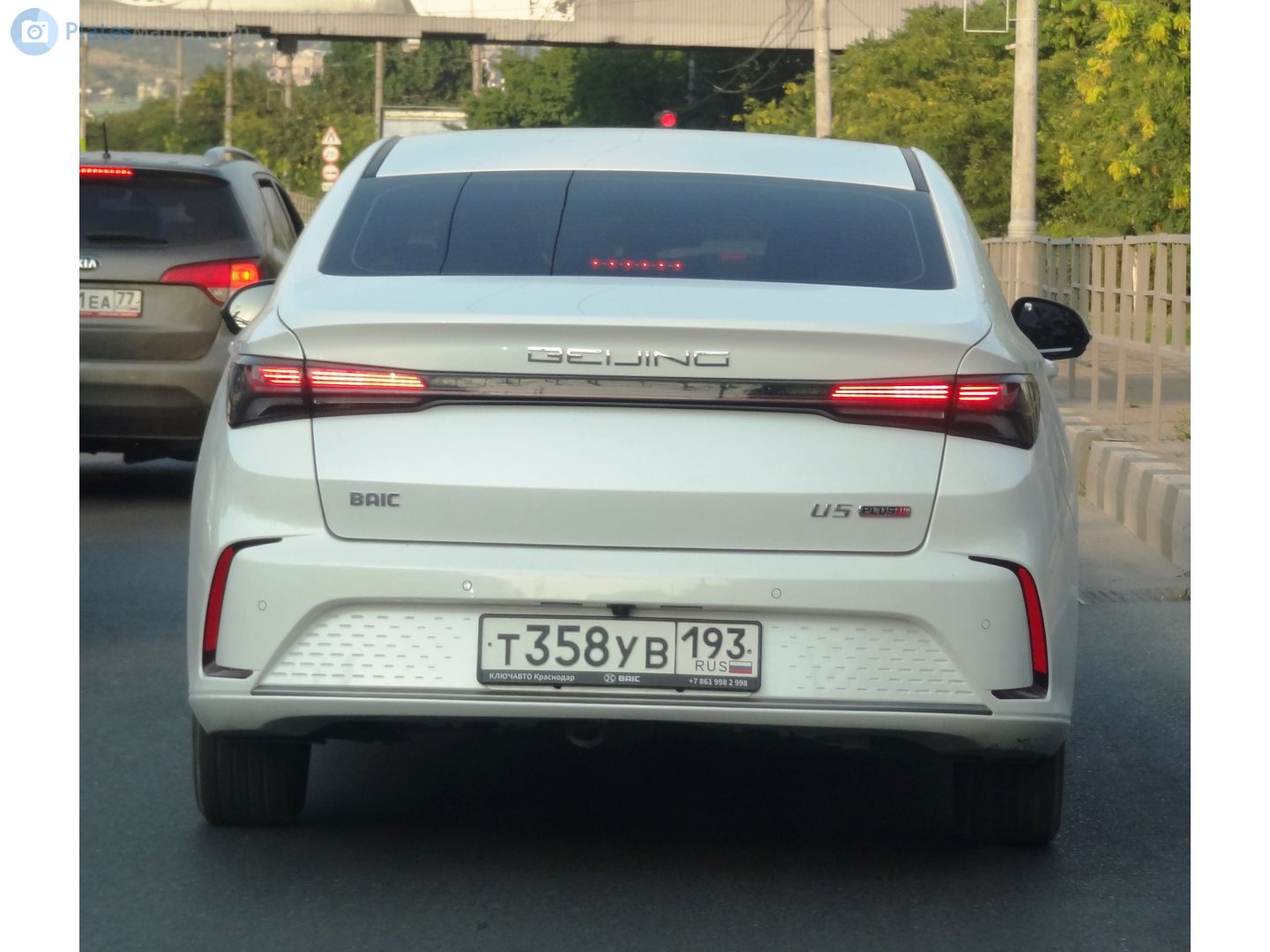 т 358 ув 193, BAIC Beijing EU5 1st gen Plus, facelift, 2021–