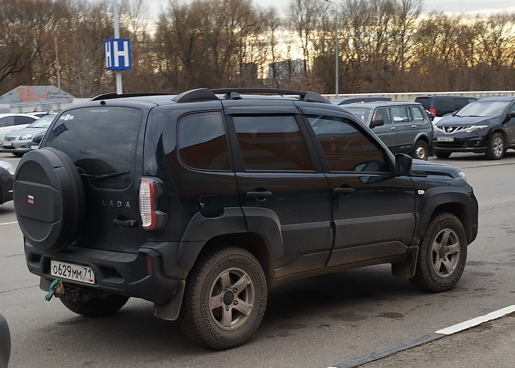 о 629 мм 71, Lada (VAZ) 2123 Niva 1st gen Travel, 2nd facelift, 2020­–