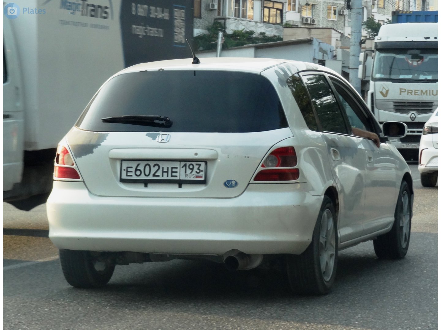 е 602 не 193, Honda Civic 8th gen 5-door Hatch (FK/FN; Global-market), 2005–2012