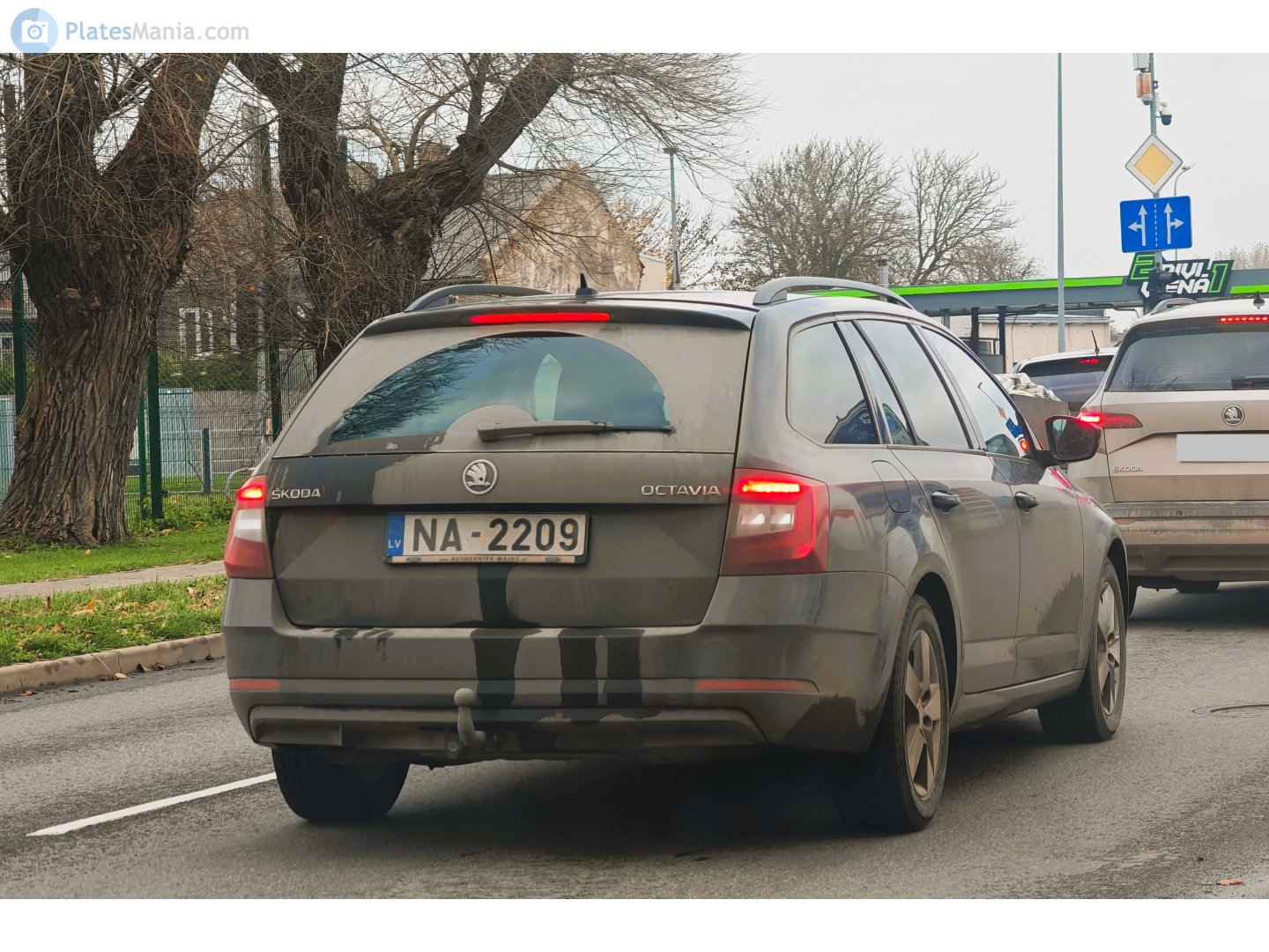 NA-2209, Skoda Octavia 3rd gen Combi (A7/5E5), facelift, 2017–2020 (–2023 for CN-market)
