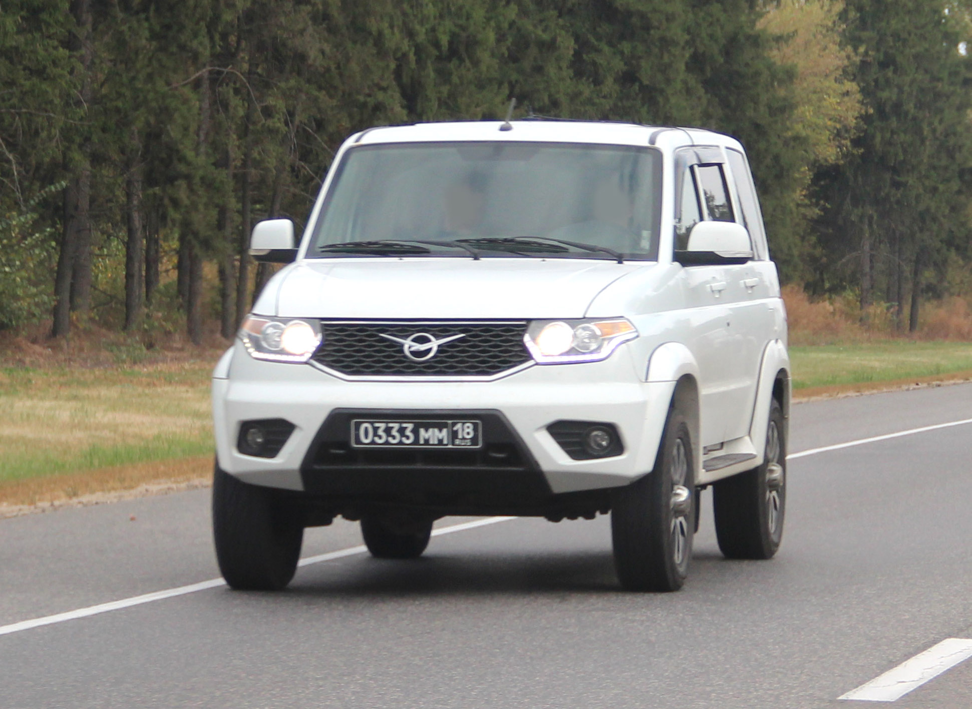 0333 мм 18, UAZ 3163 Patriot 