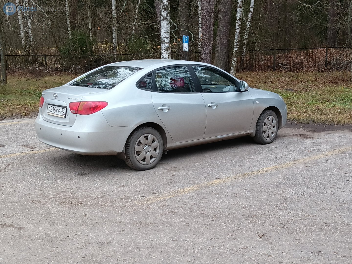 с 216 кр 33, Hyundai Elantra 4th gen Sedan (HD), 2006–2010