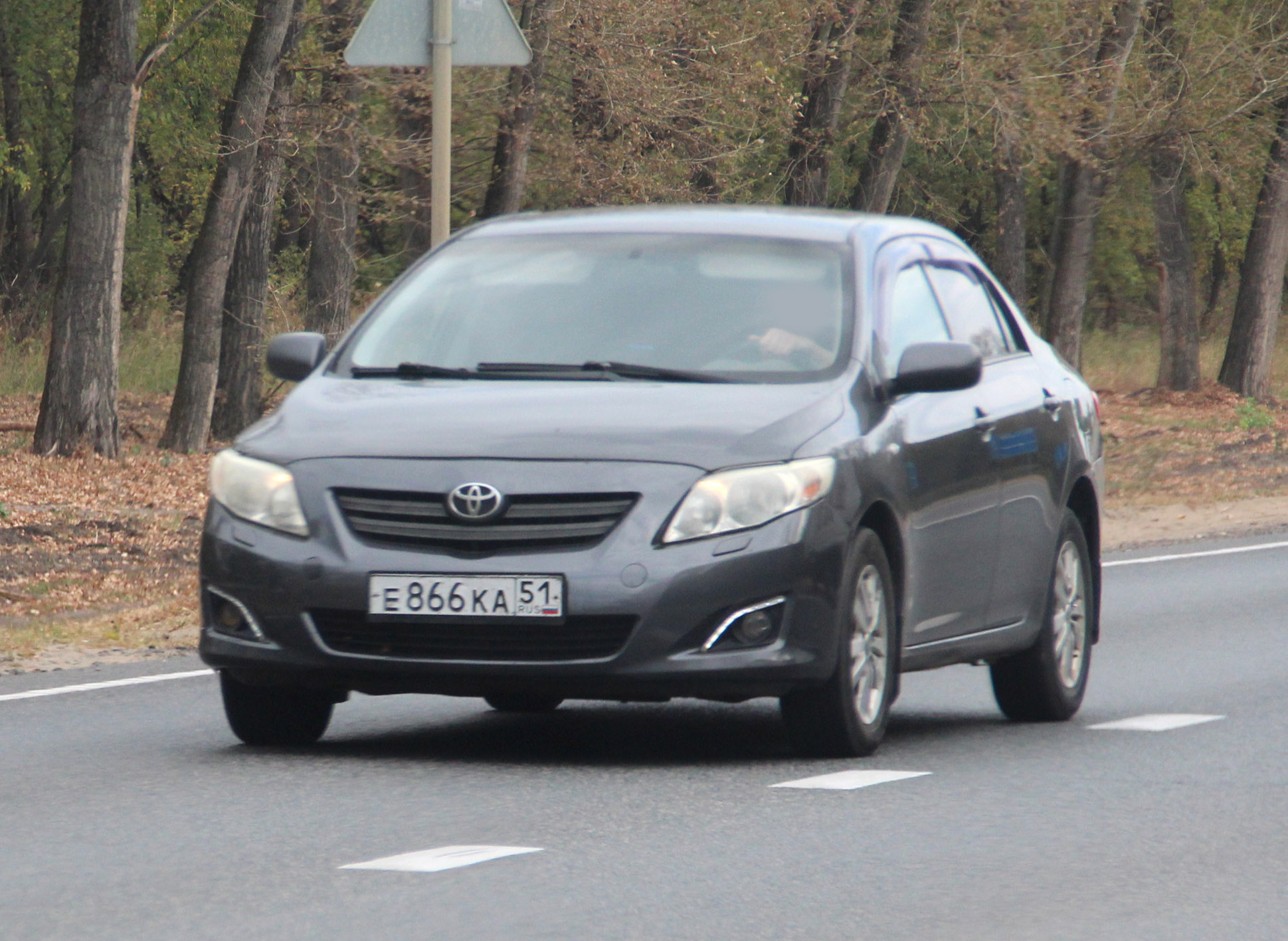 е 866 ка 51, Toyota Corolla 10th gen (Altis) Sedan (E140/E150), 2006–2013 (–2020 for ZA-market)
