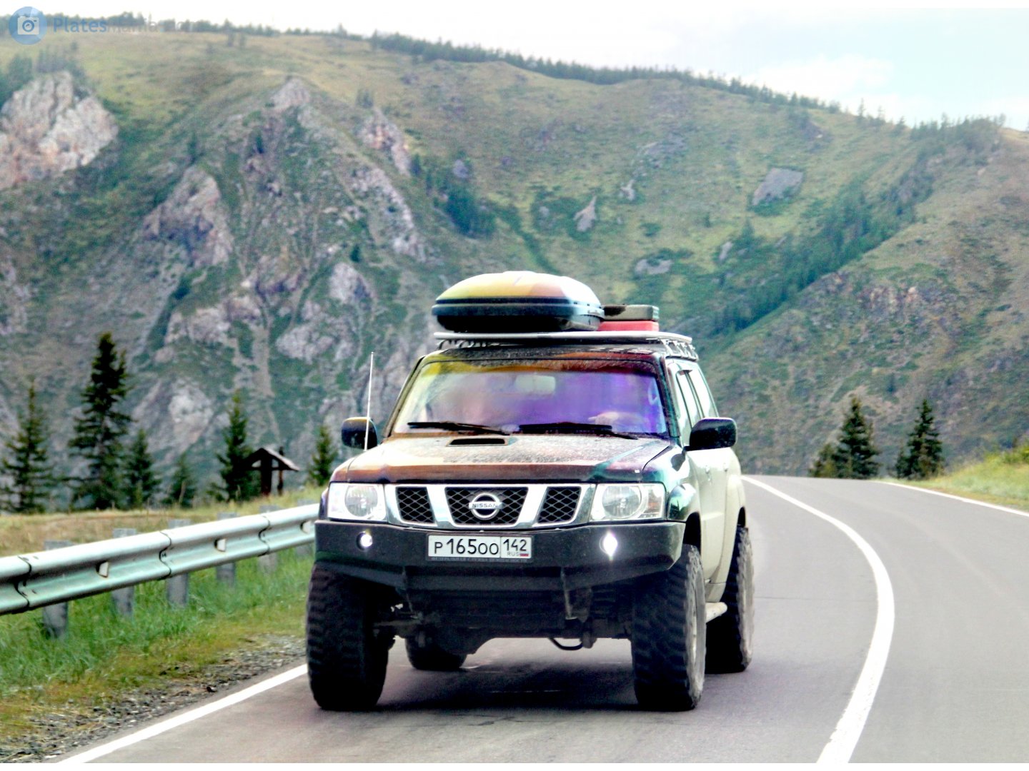 р 165 оо 142, Nissan Patrol 5th gen 5-door SUV (Y61), facelift, 2004–