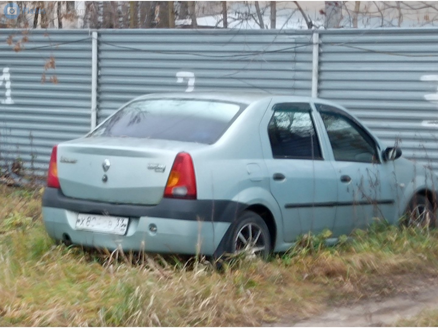 х 804 ов 33, Renault Logan 1st gen Sedan (LS0*/LS1*), 2004–2009