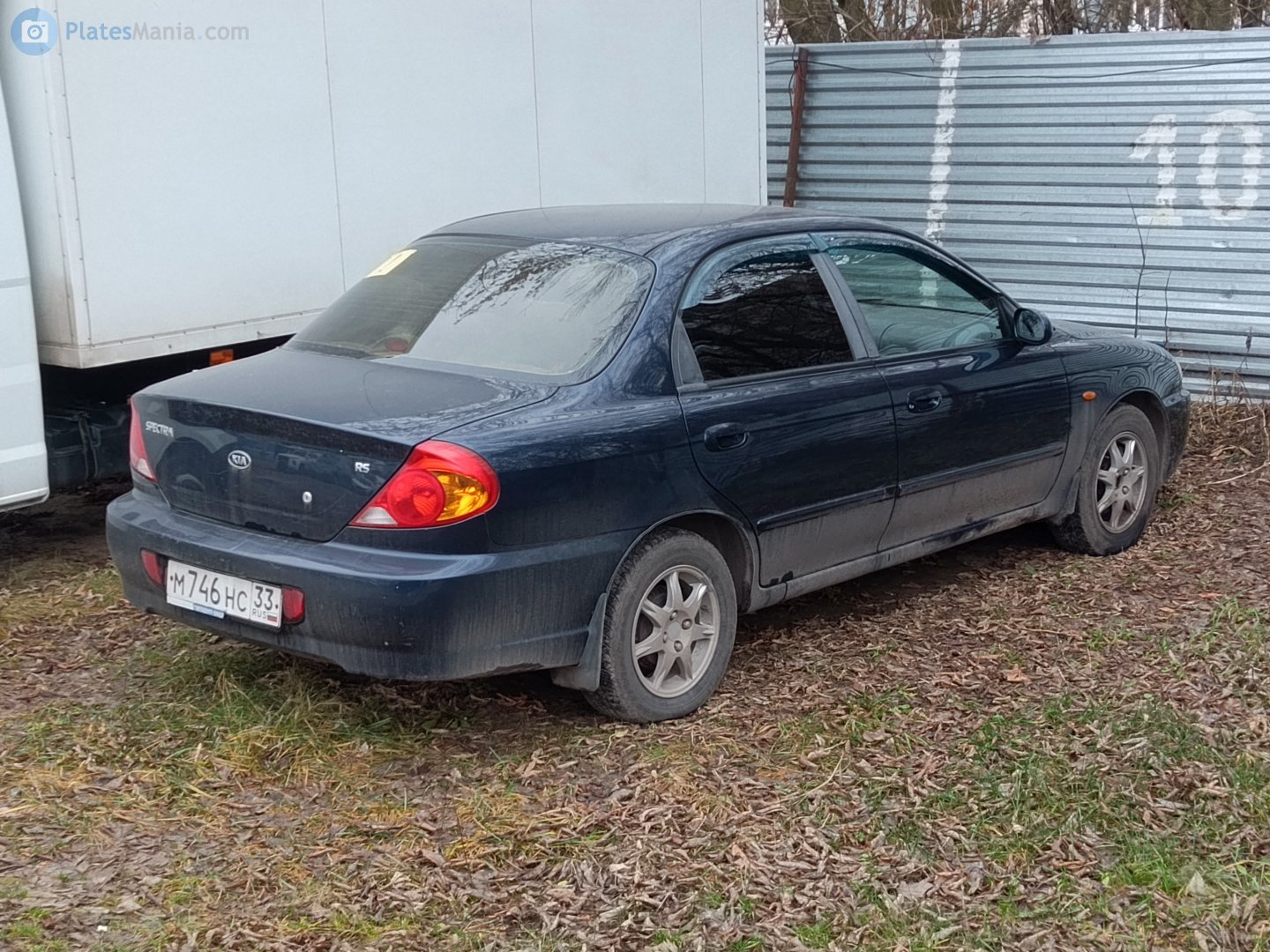 м 746 нс 33, Kia Spectra 1st gen Sedan (SD), 2001–2004 (–2011 for others)