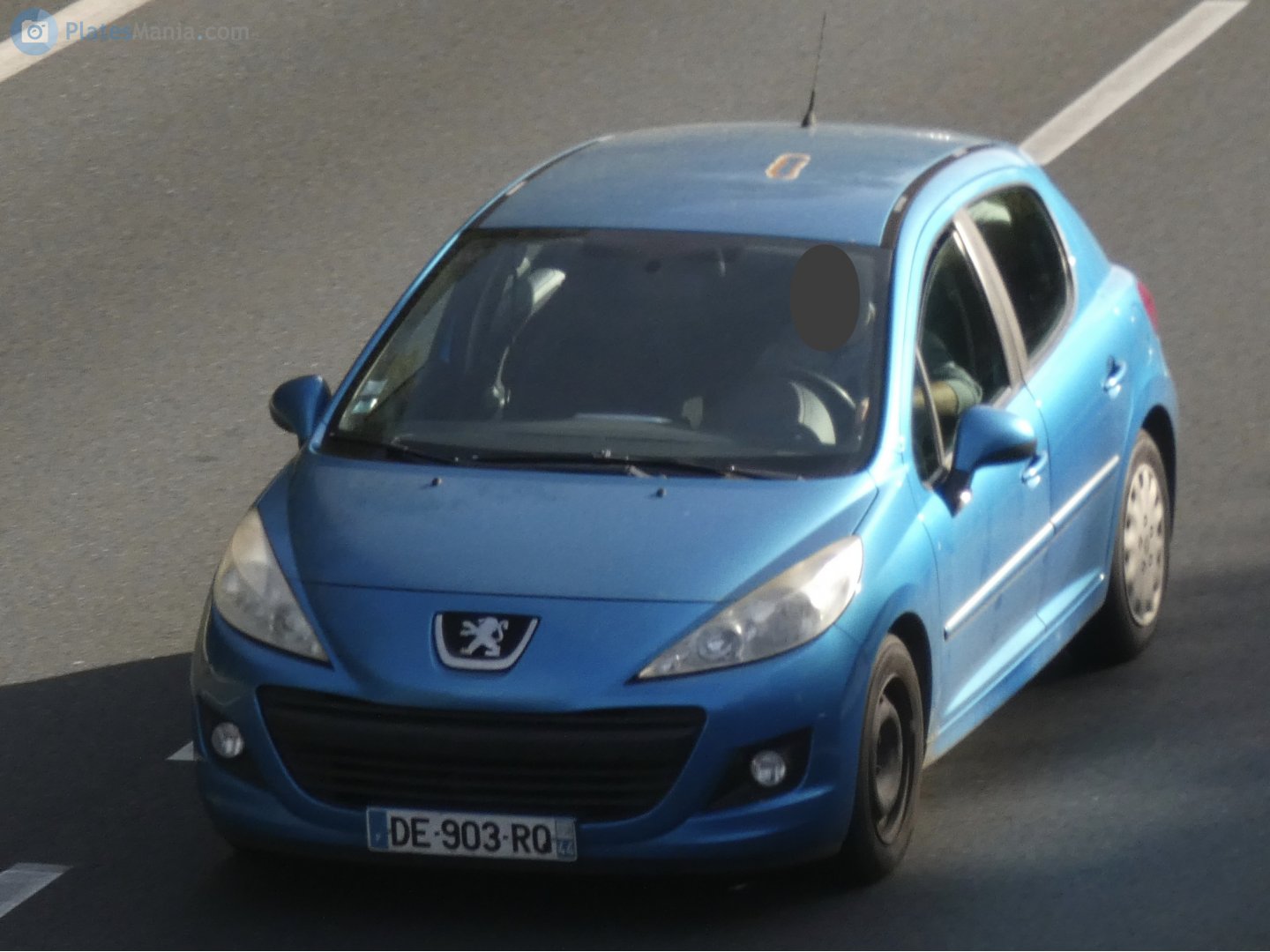 DE-903-RQ, Peugeot 207 (207+) 5-door Hatch (A71), 2006–2014