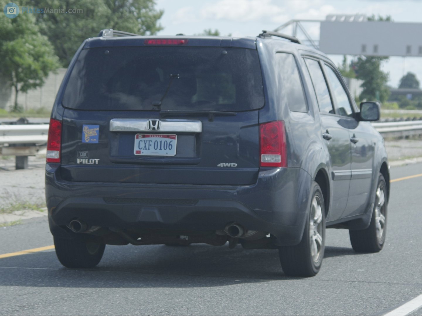 CXF 0106, Honda Pilot 2nd gen (YF3/YF4), 2008–2015