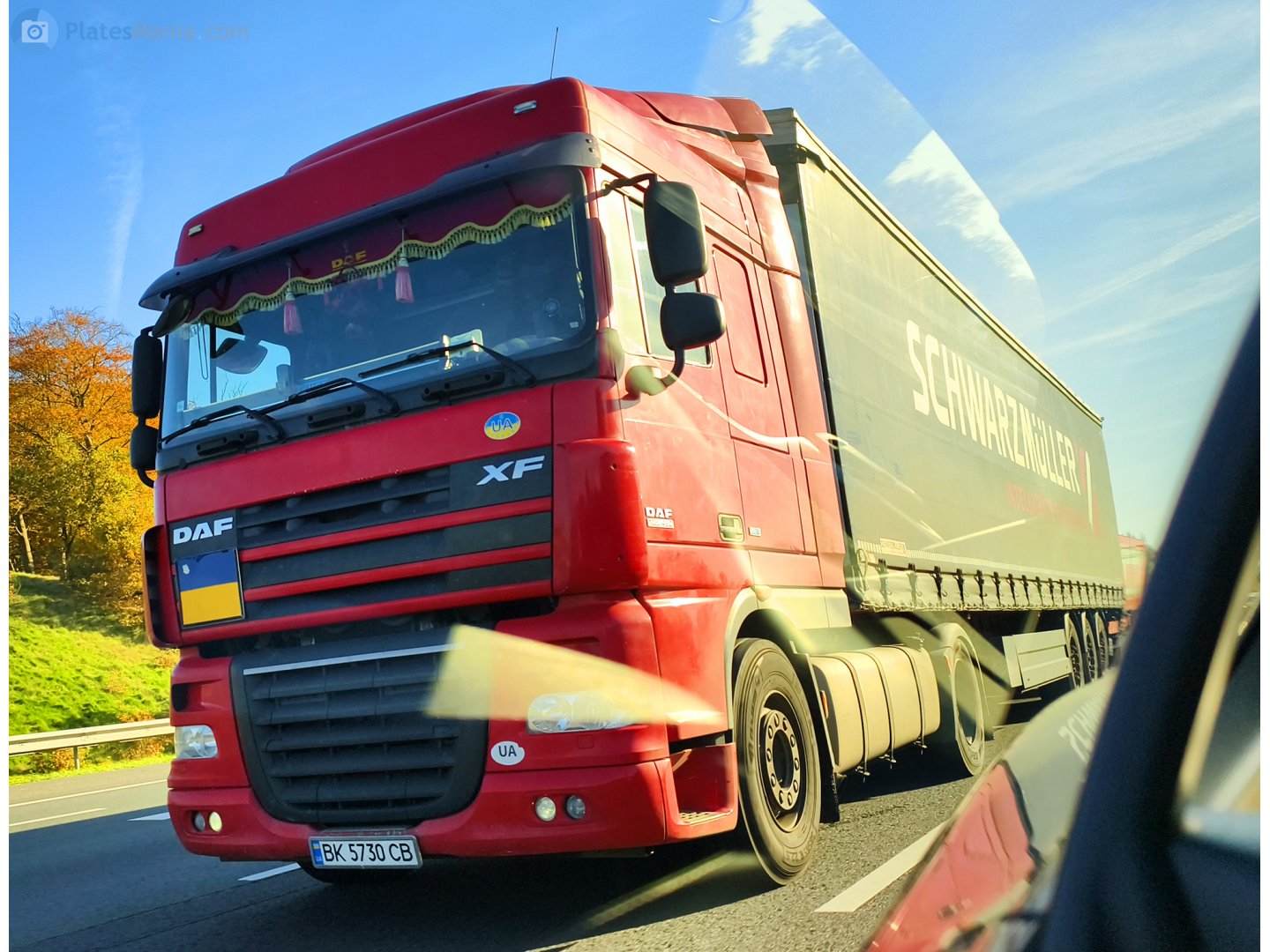 BK 5730 CB, DAF XF 3rd gen (XF105), 2006–2020
