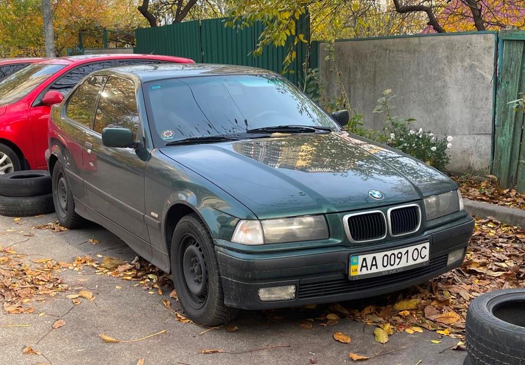 AA 0091 OC, BMW 3 Series 3rd gen Compact Hatch (E36), 1994–2000
