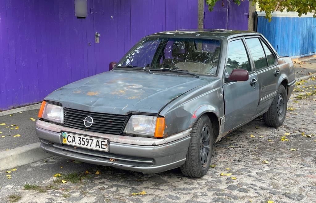 CA 3597 AE, Opel Ascona 3rd gen 4-door Sedan (C), 1981–1988
