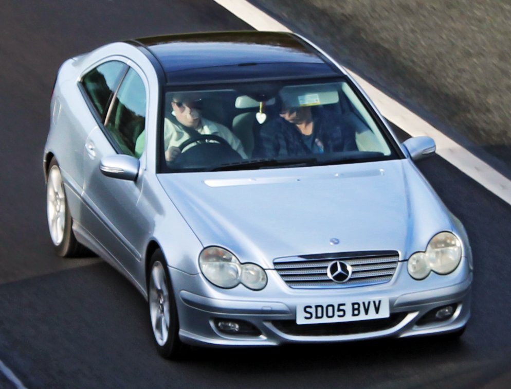 SD05BVV, Mercedes-Benz C-Klasse 2nd gen Sportcoupe (CL203), 2000–2008