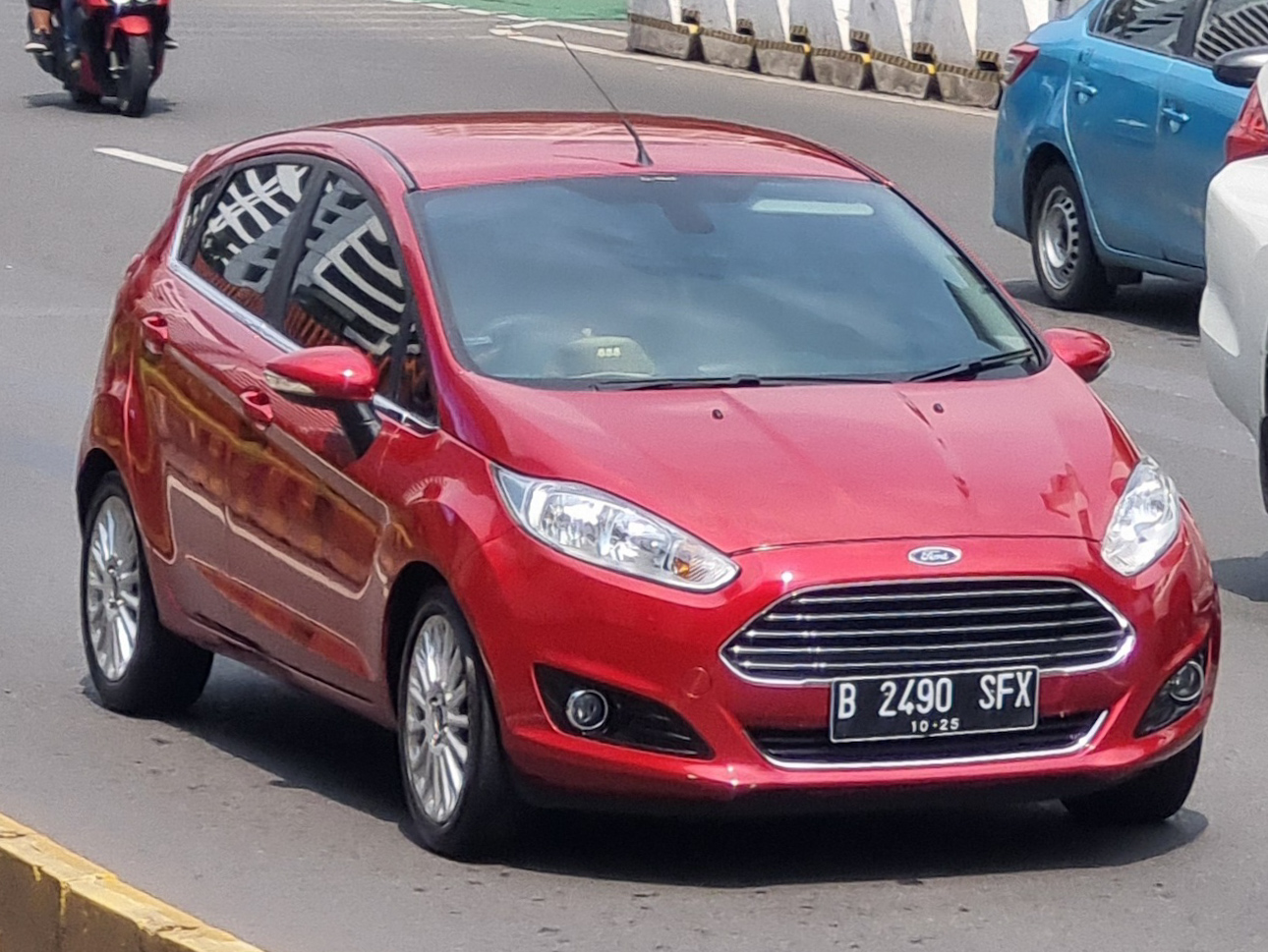 B 2490 SFX, Ford Fiesta 6th gen 5-door Hatch (B299; JA8), facelift, 2012–2019