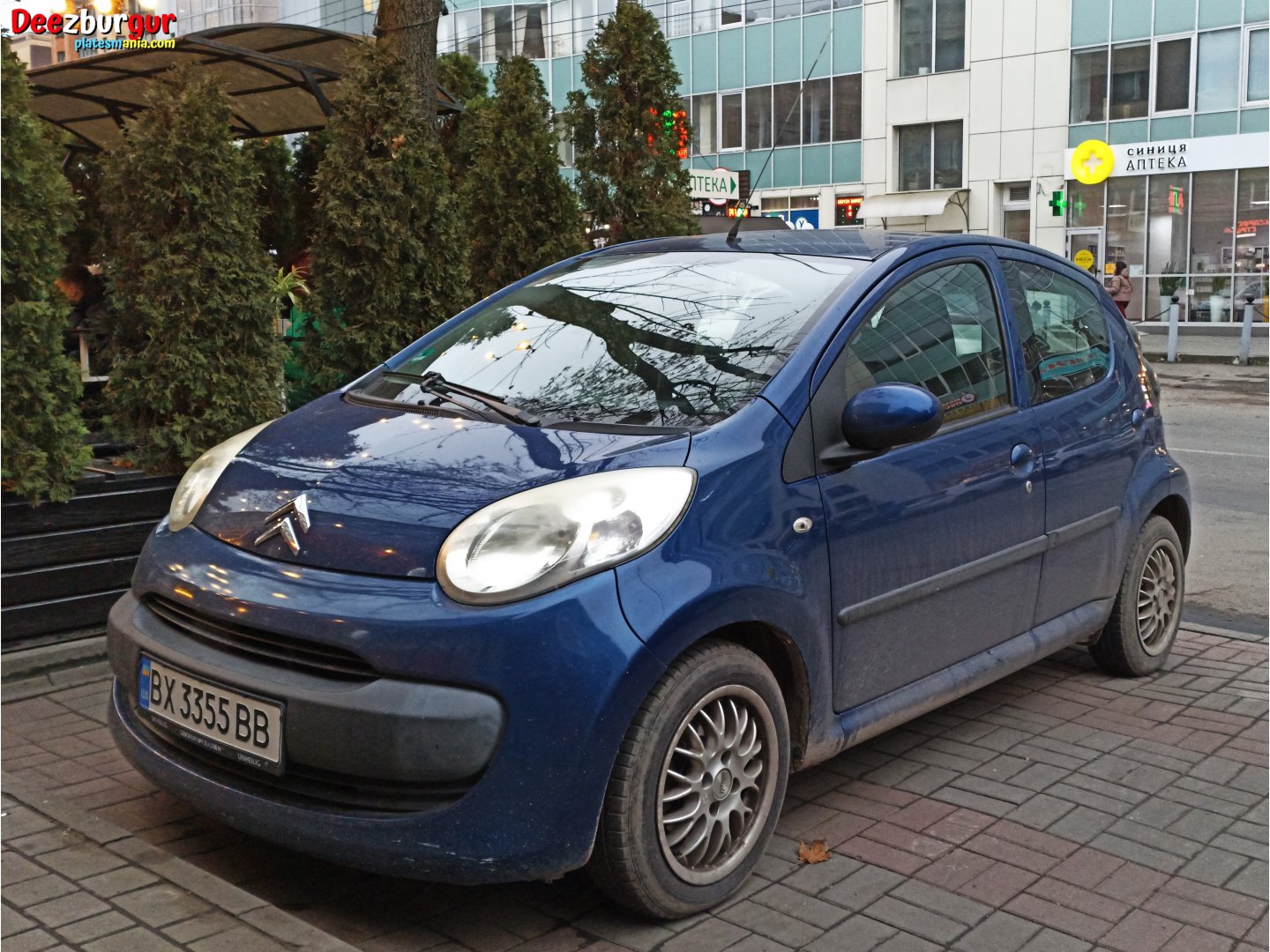 BX 3355 BB, Citroёn C1 1st gen 5-door Hatch (B0), 2005–2014