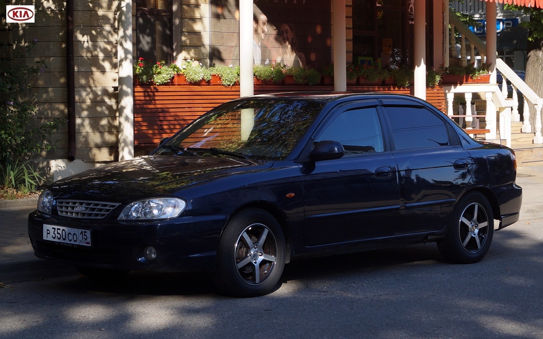 р 350 со 15, Kia Spectra 1st gen Sedan (SD), 2001–2004 (–2011 for others)