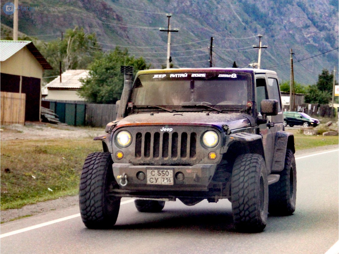 с 550 су 716, Jeep Wrangler 3rd gen 3-door SUV (JK), 2006–2018