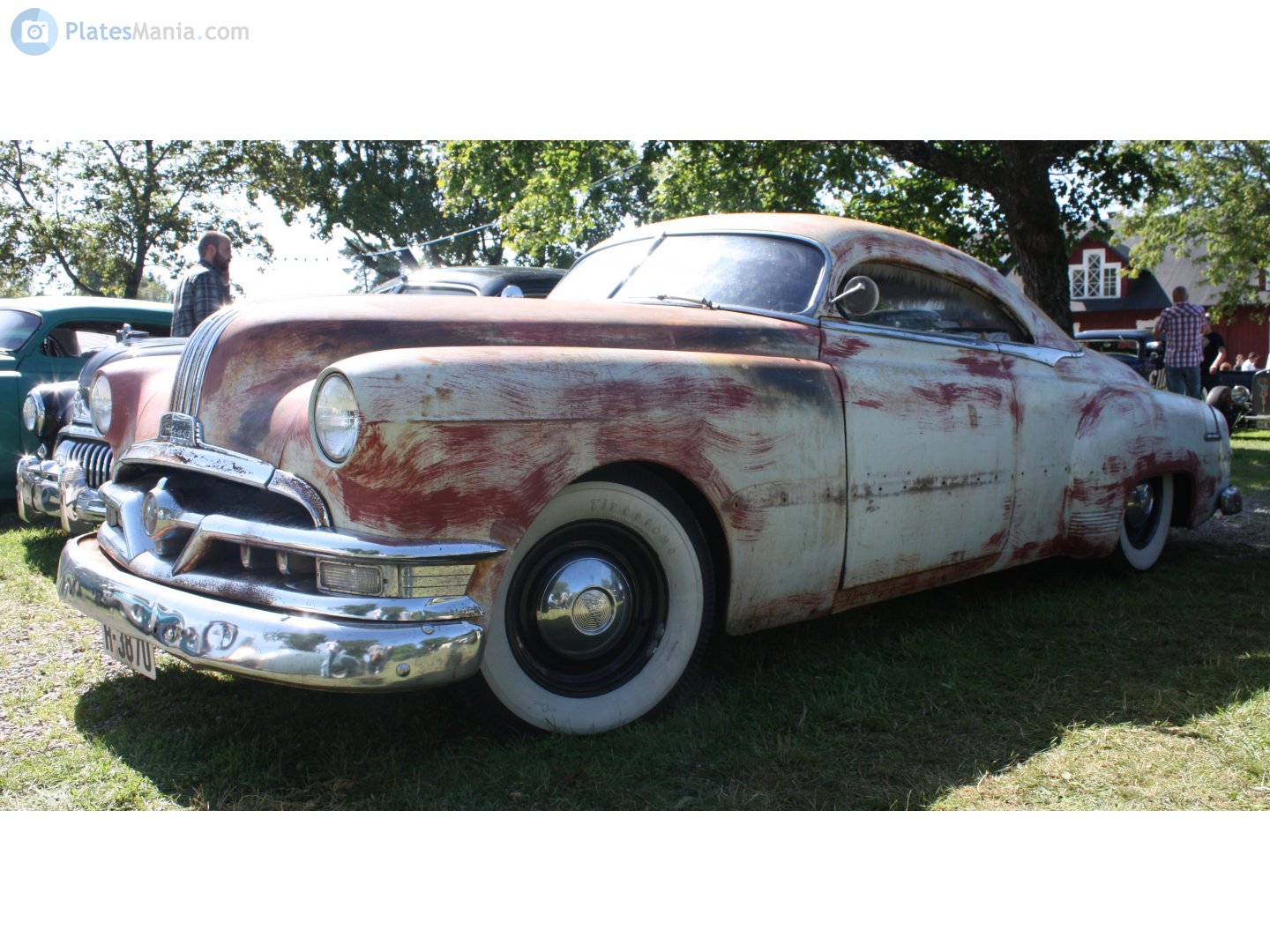 H-3870, Pontiac Chieftain 1st gen 2-door Hardtop/Coupé (2537; A-body), 1948–1954