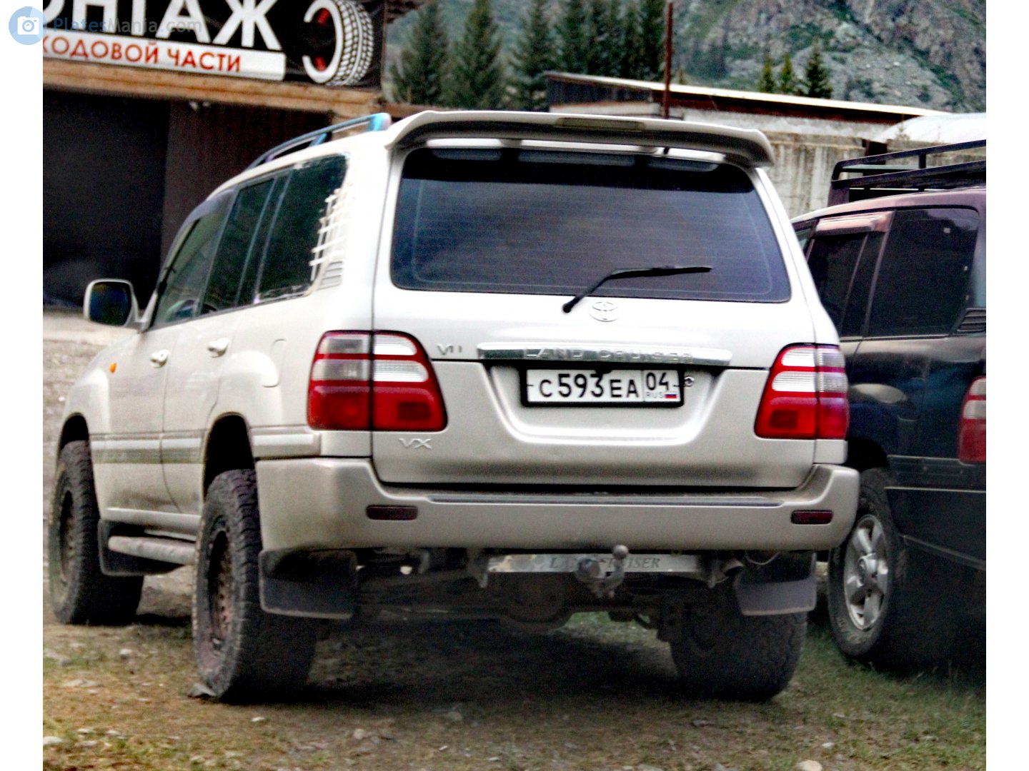 с 593 еа 04, Toyota Land Cruiser 100 (J100), 1998–2007