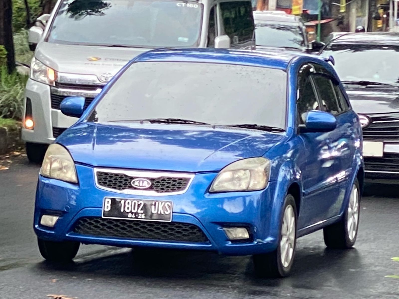 B 1802 UKS, Kia Pride 2nd gen Hatch (JB; KR-market), facelift, 2009–2011