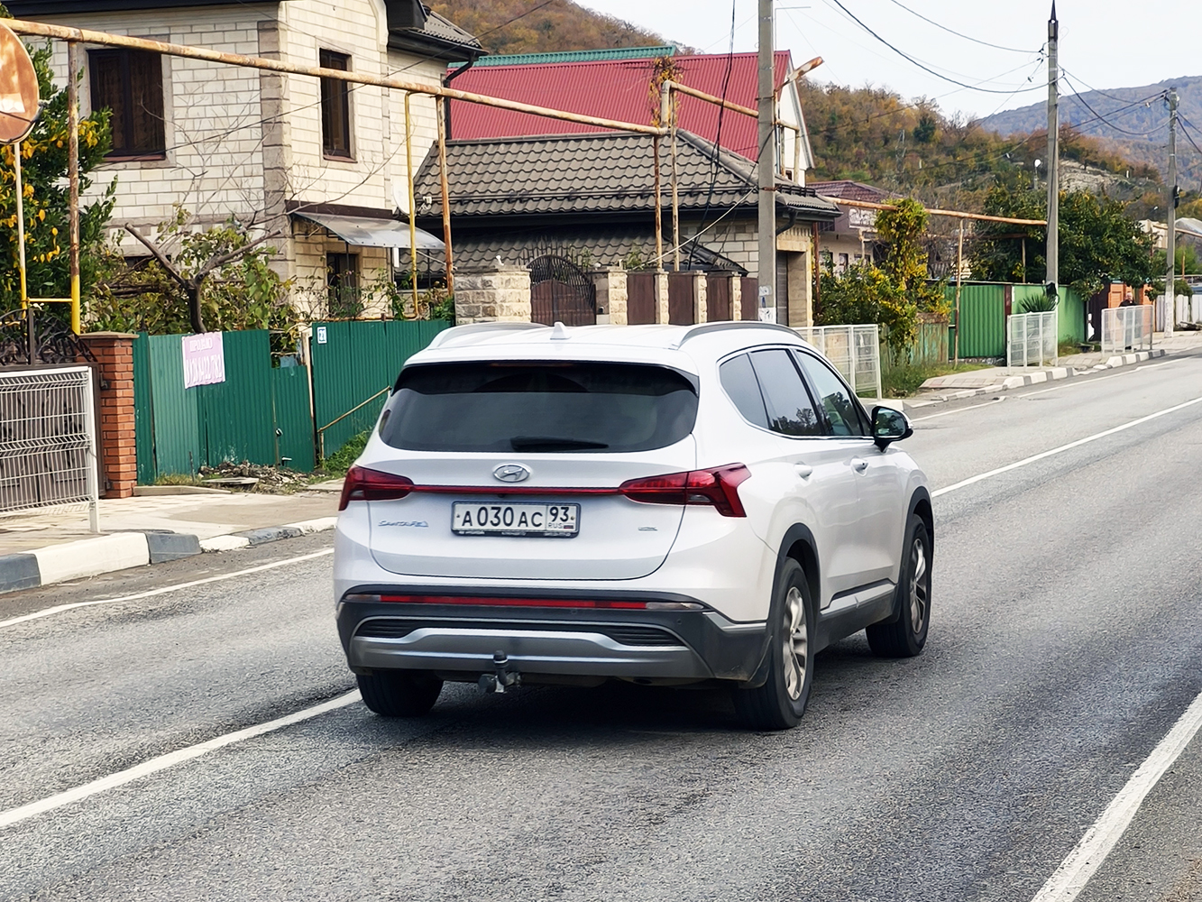 а 030 ас 93, Hyundai Santa Fe 4th gen (TM; Global-market), 2018–2020