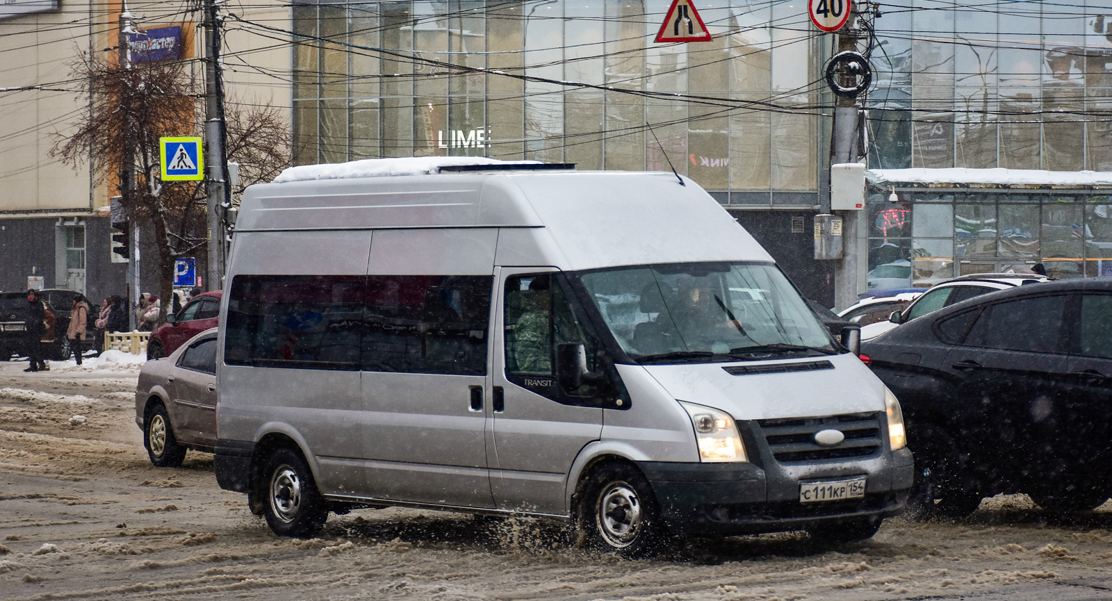 с 111 кр 154, Ford Transit 3rd gen Van (V347/V348), 1st facelift, 2006–2014