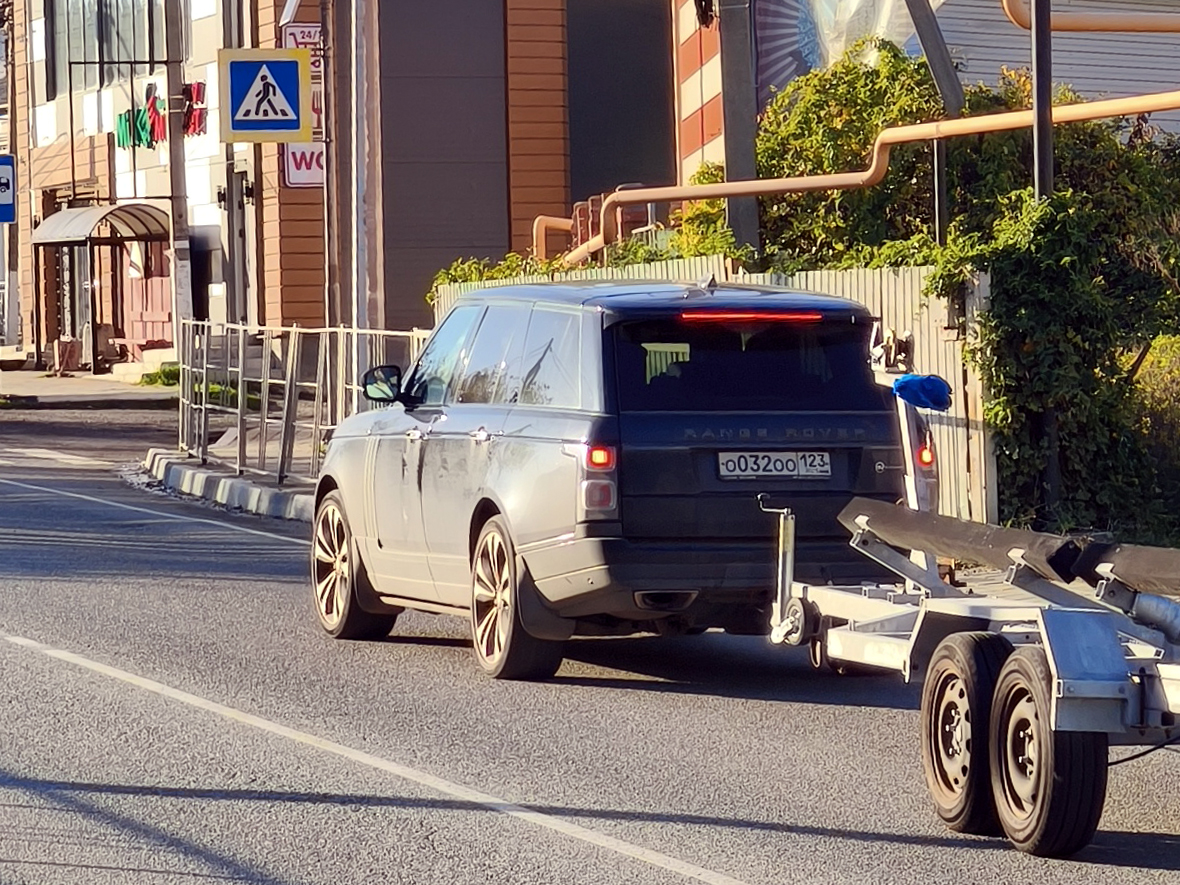 о 032 оо 123, Land Rover Range Rover 4th gen (L405), facelift, 2017–2022