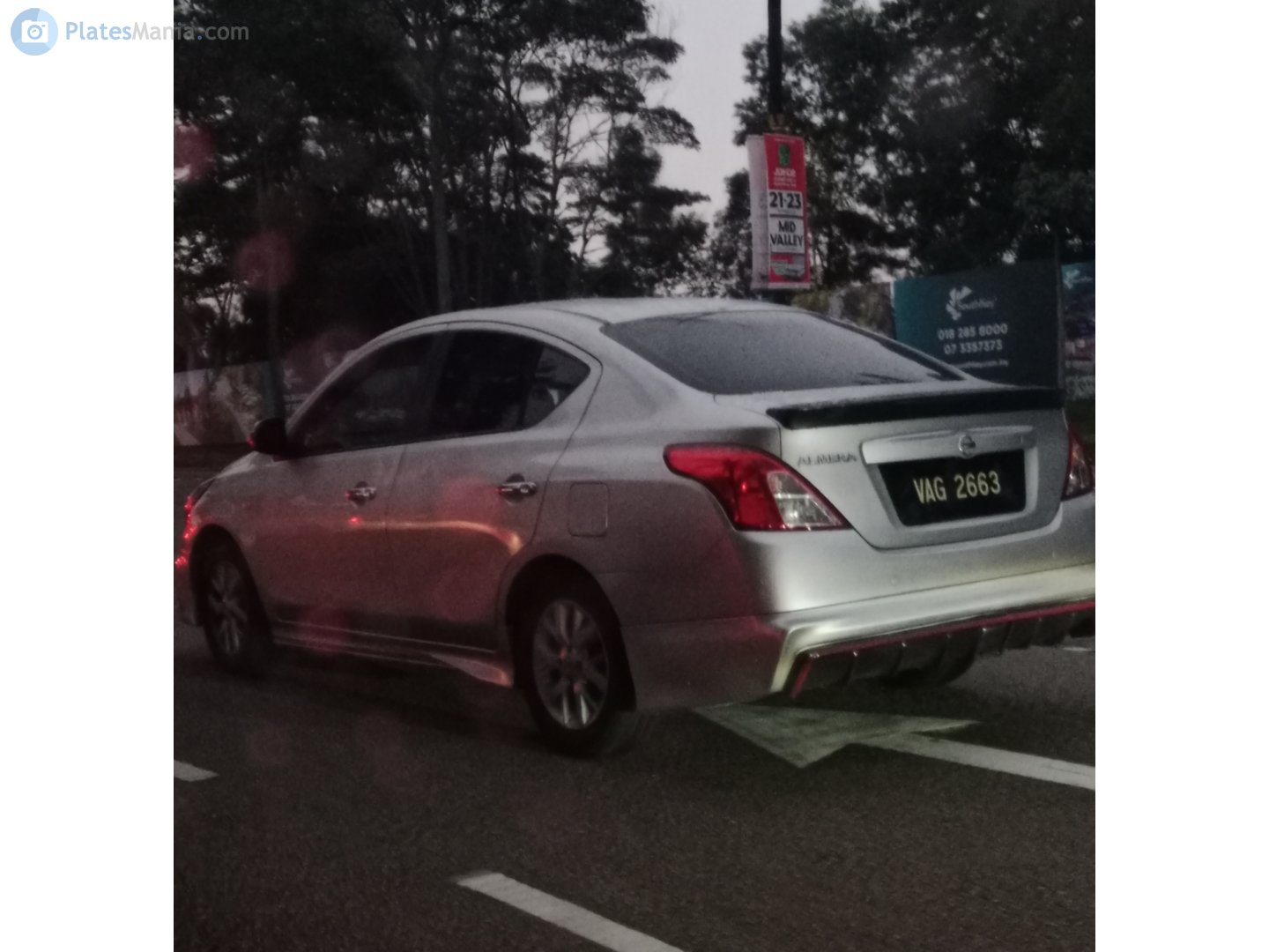 VAG 2663, Nissan Almera 3rd gen Sedan (N17), 2011–