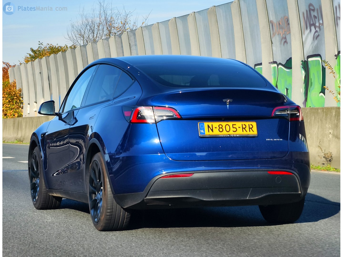 N-805-RR, Tesla Model Y 1st gen (5YJY), 2020–2025