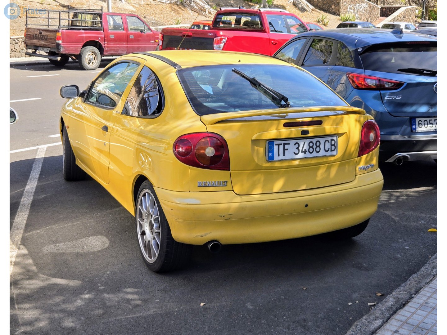 TF 3488 CB, Renault Mégane 1st gen Coupé (D64), facelift, 1999–2002