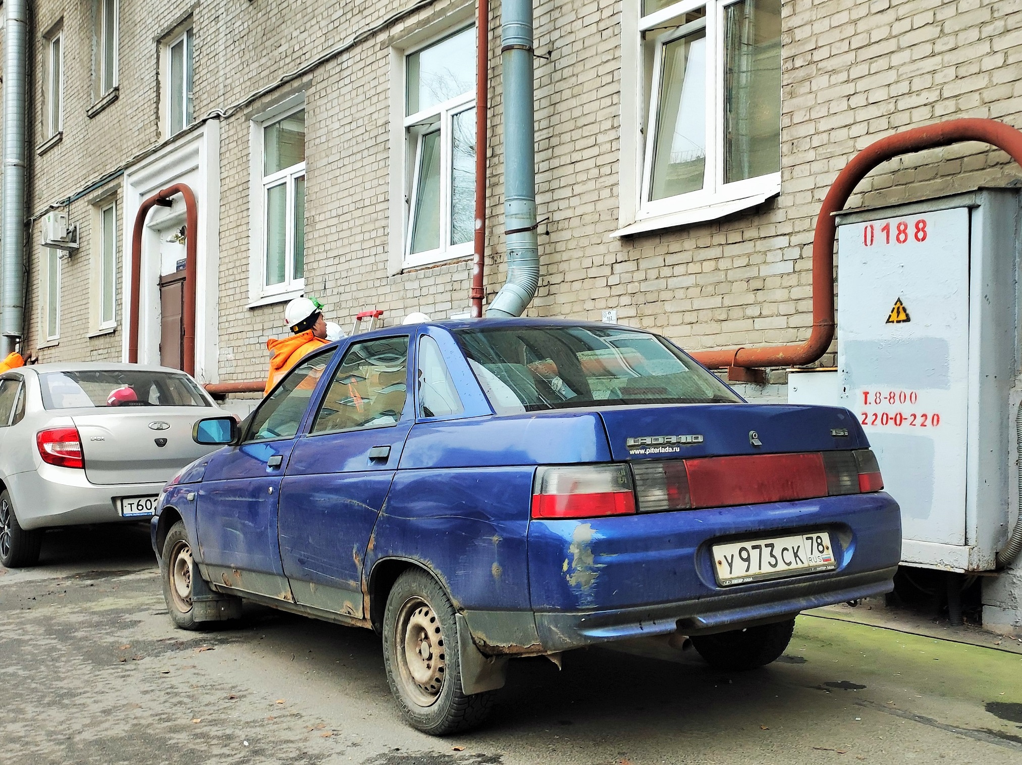 х 973 ск 78, Lada (VAZ) 2110 2110 Sedan, 1995–2007 (–2014 for others)