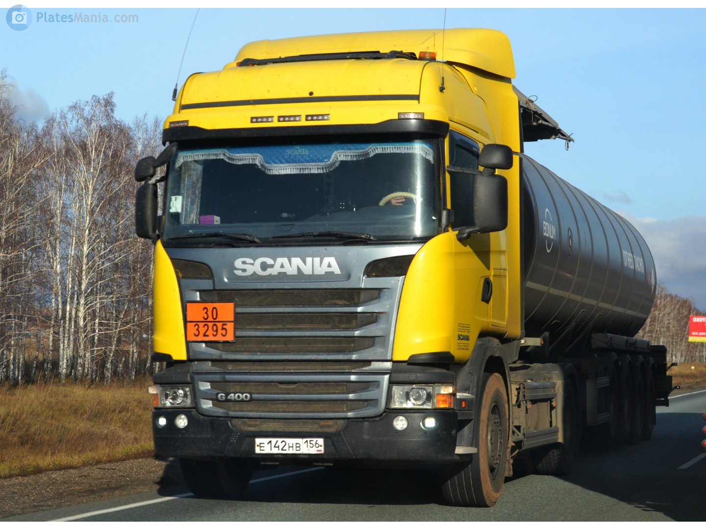 е 142 нв 156, Scania G-Series 