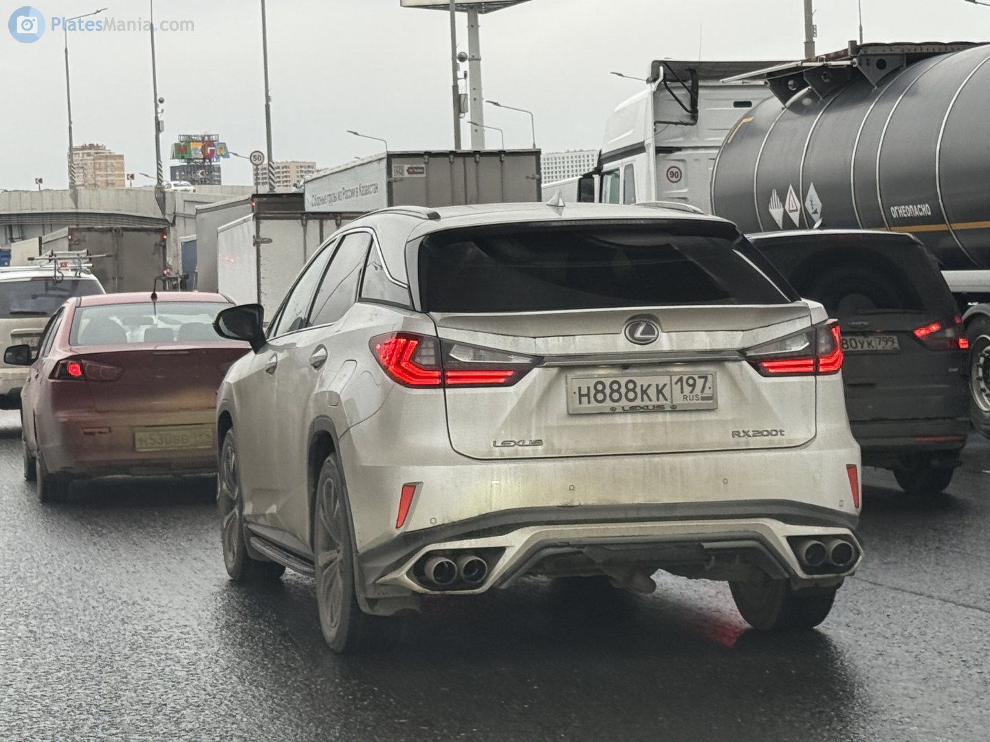 н 888 кк 197, Lexus RX 4th gen (AL20), 2015–2019