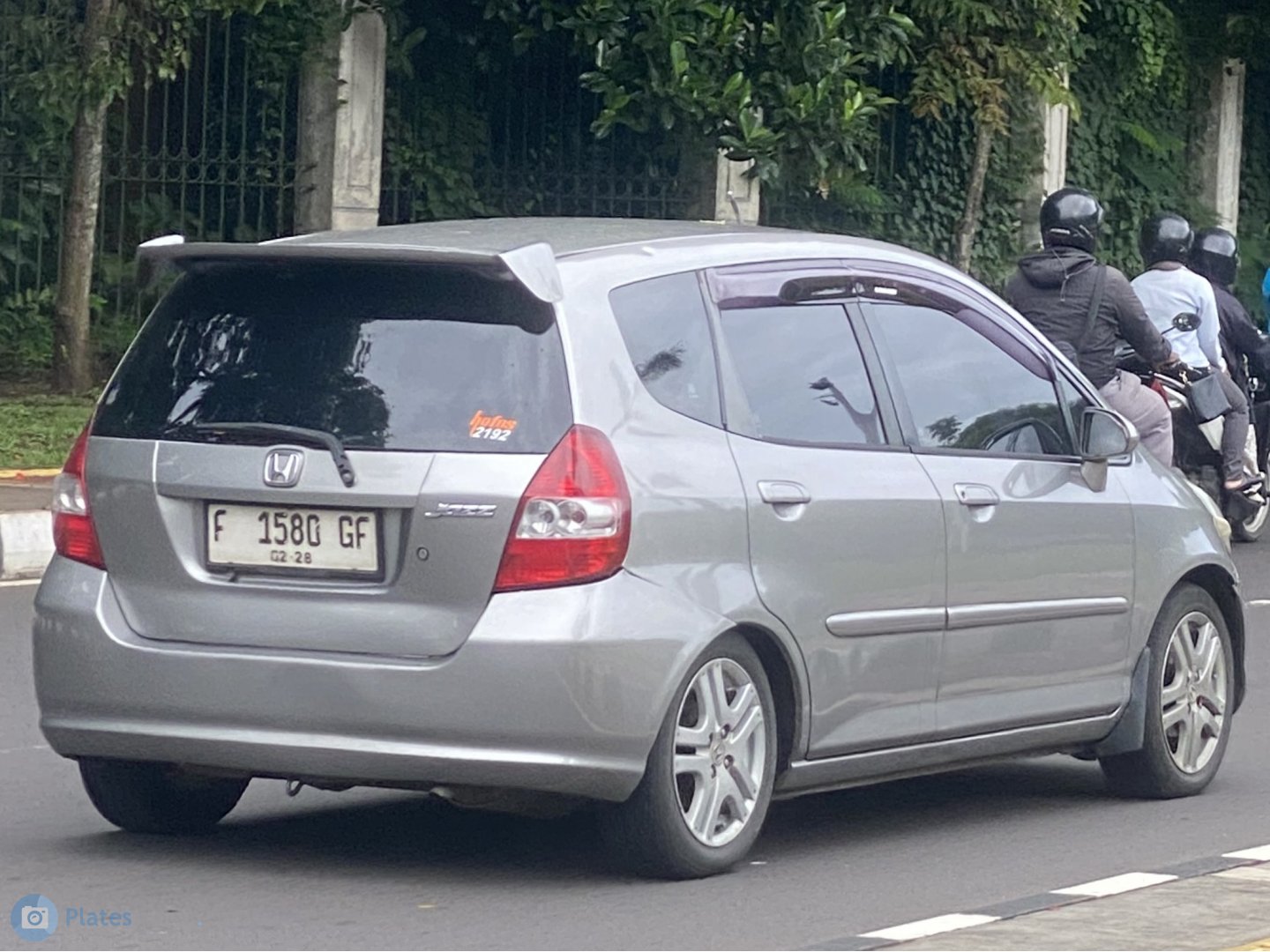 F 1580 GF, Honda Jazz 1st gen (GD/GE), 2001–2008