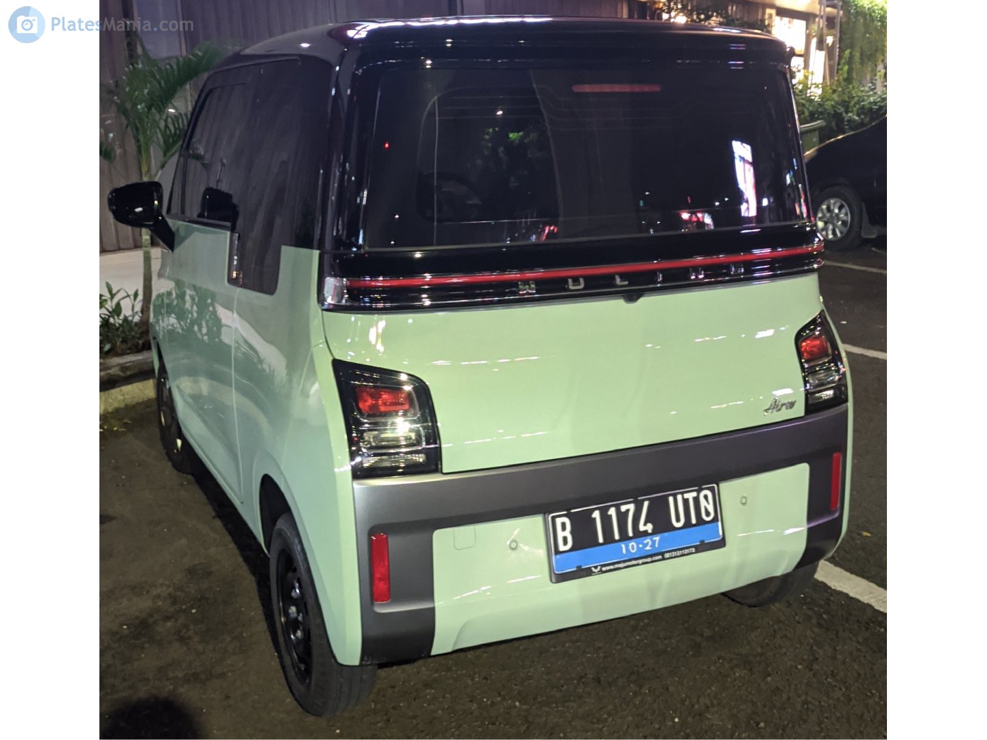 B 1174 UTO, Wuling Air 1st gen (E230), 2022–