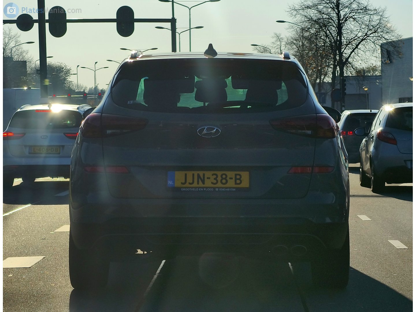 JJN-38-B, Hyundai Tucson 3rd gen (TL), 1st facelift, 2018–2021