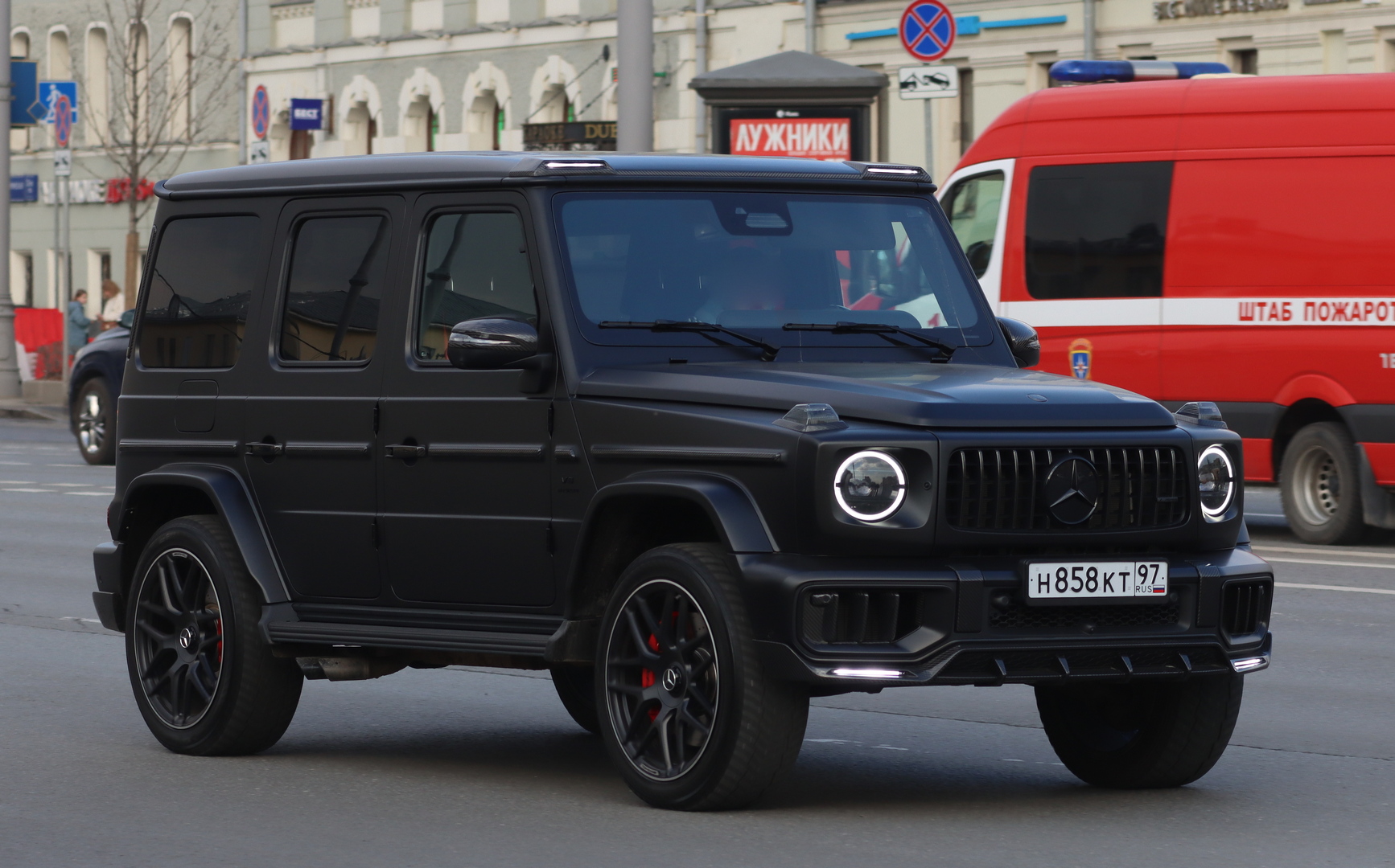 н 858 кт 97, Mercedes-Benz G-Klasse 2nd gen (W463/W465), 2018­–