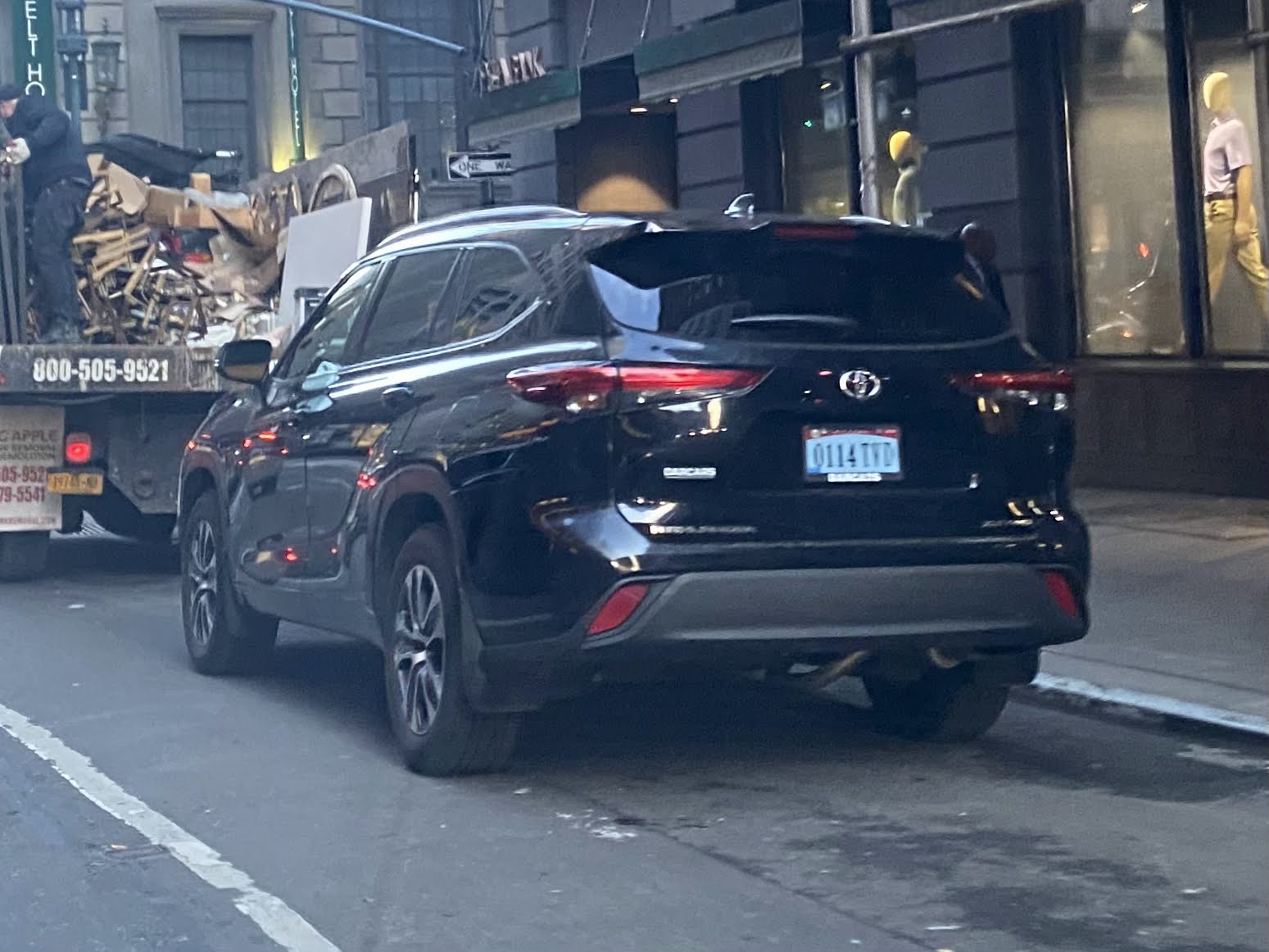 0114 TVD, Toyota Highlander 4th gen (XU70), 2019–