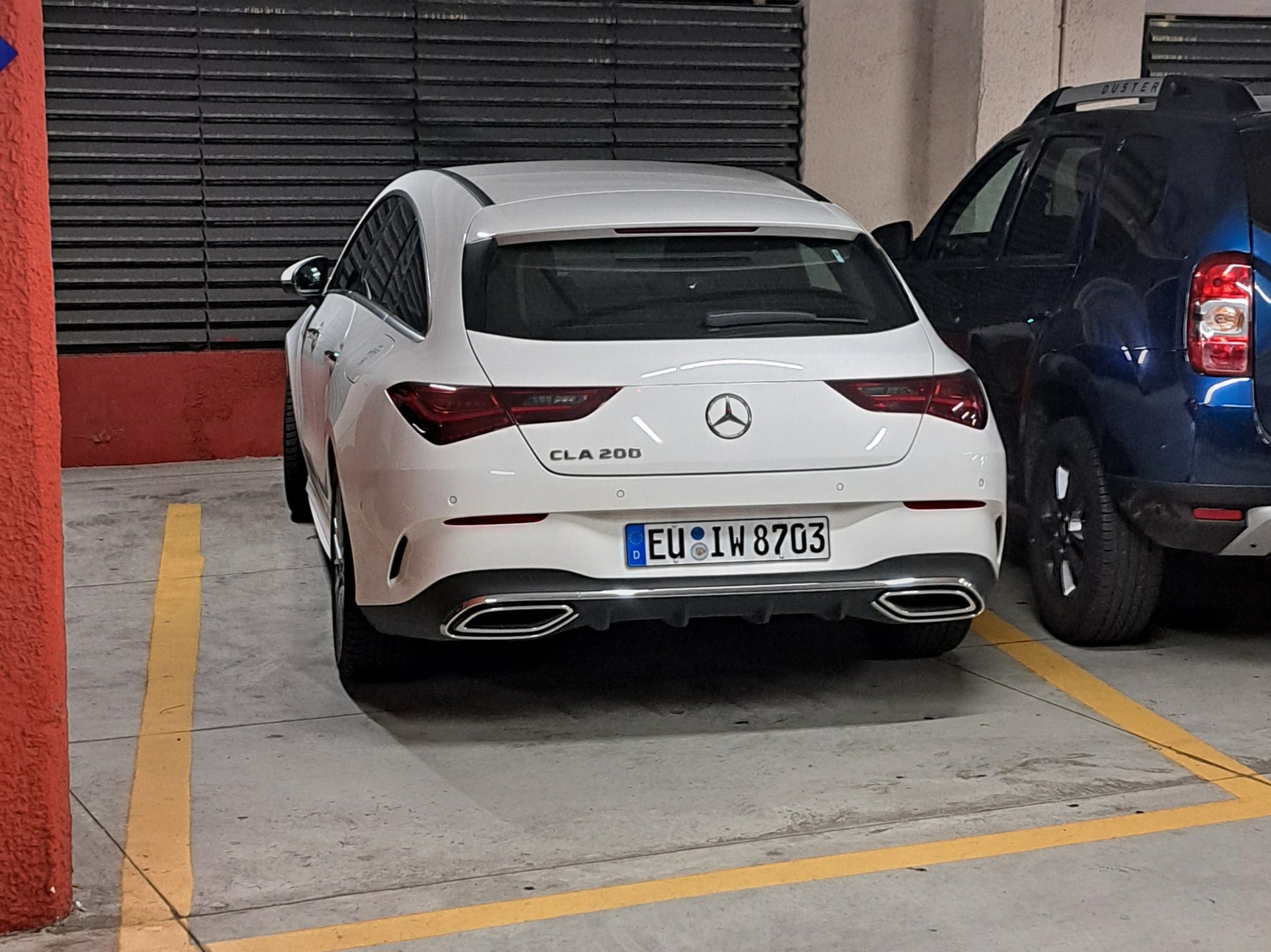 EU IW 8703, Mercedes-Benz CLA-Klasse 2nd gen Shooting Brake (X118), 2019–