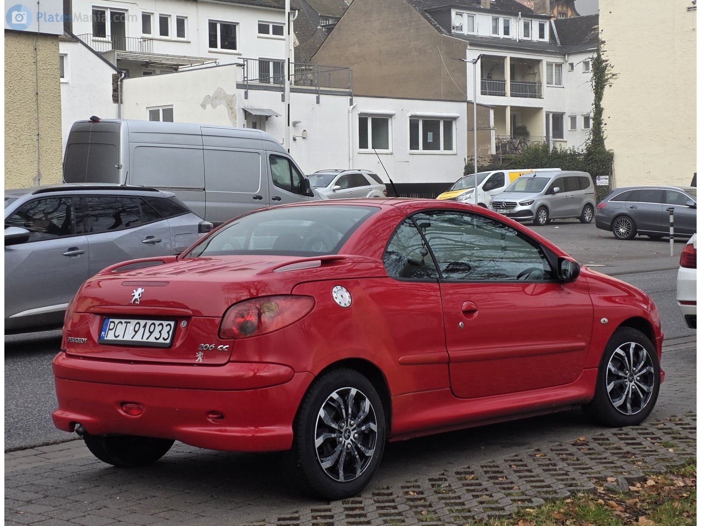 PCT 91933, Peugeot 206 1st gen CC Cabriolet (T16), 2000–2007