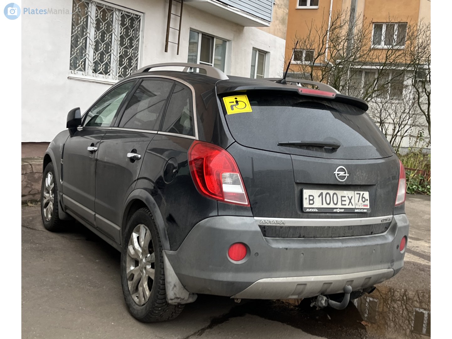 в 100 ех 76, Opel Antara 