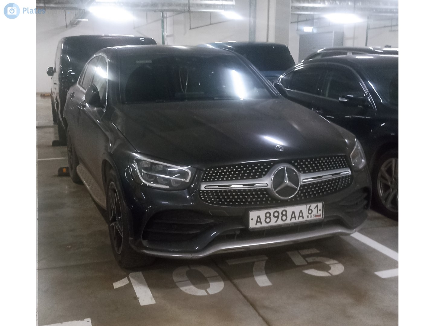 а 898 аа 61, Mercedes-Benz GLC-Klasse 1st gen Coupé (C253), facelift, 2019–2023