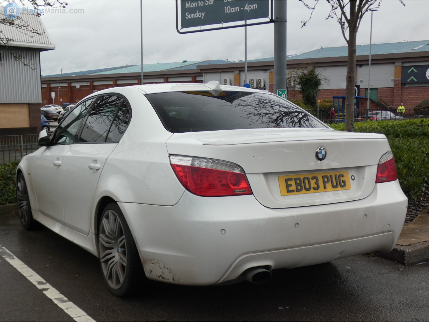 EB03PUG, BMW 5 Series 5th gen Sedan (E60), 2003–2010