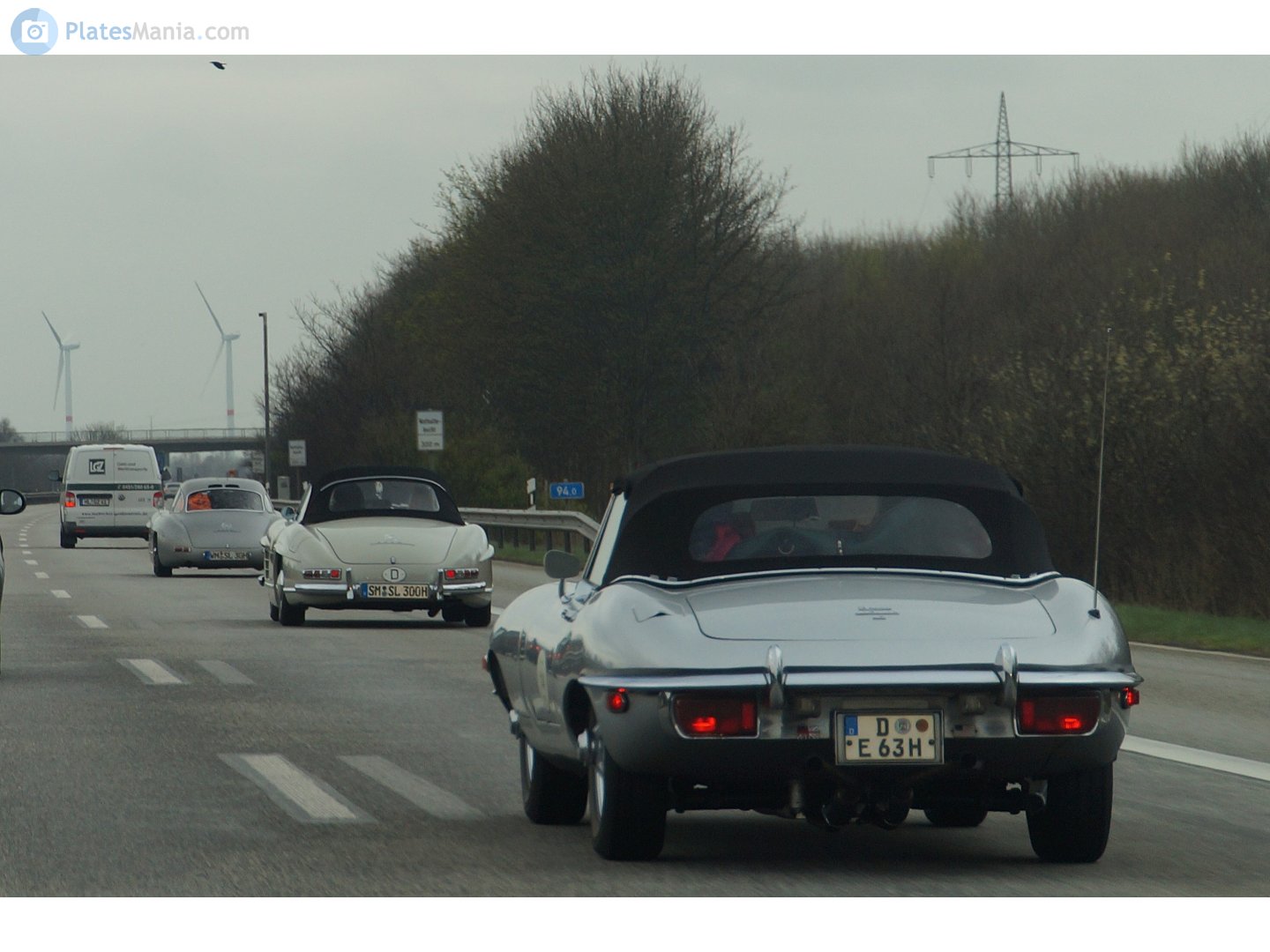 D E 63 H, Jaguar E-Type Convertible (Series 1), 1961–1968