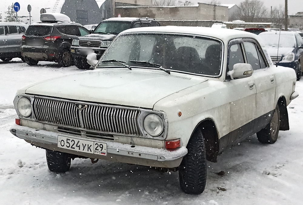 о 524 ук 29, GAZ 24 Волга 24-10/11/17 Sedan, facelift, 1986–1992