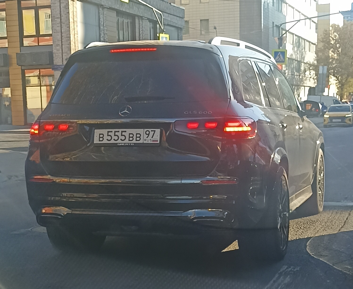 в 555 вв 97, Mercedes-Benz GLS-Klasse 2nd gen Maybach (X167), facelift, 2023–