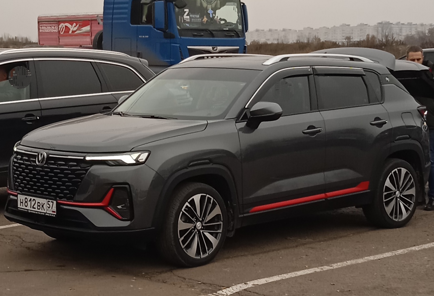 н 812 вк 57, Changan (Chana) CS35 