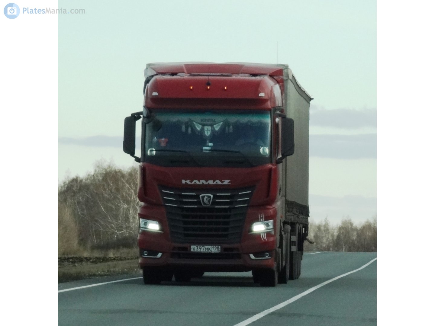 х 397 мк 198, KamAZ 5490 54901, 2017–
